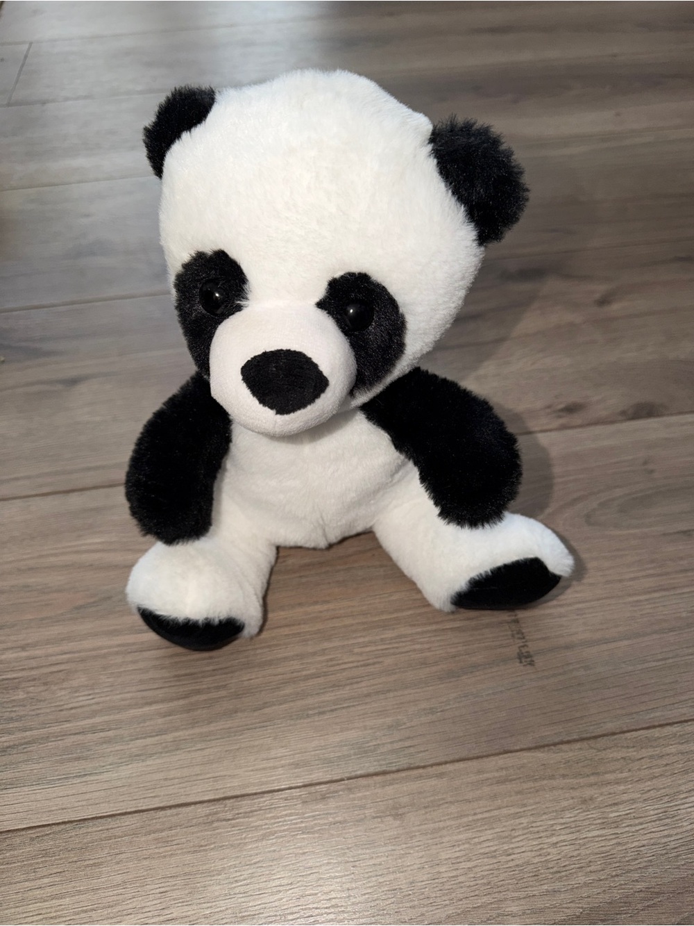 Plush Panda Stuffed Animal - Black & White Kids Toy